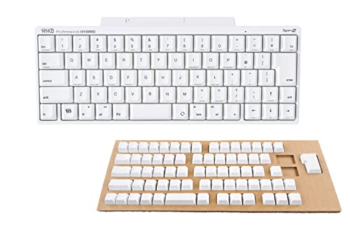 HHKB Professional HYBRIDブラック＋キーボードトップセット Amazon | HHKB Professional HYBRID Type-S 日本語配列／雪、無